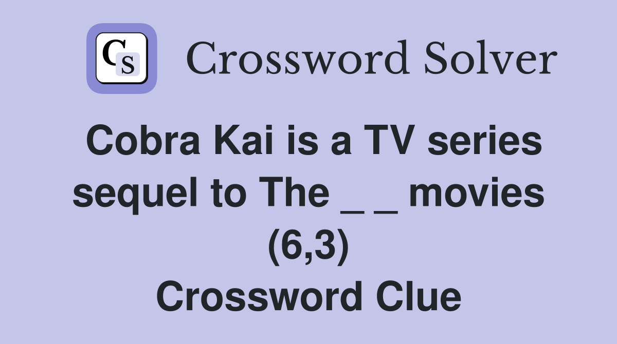 kai netflix series crossword